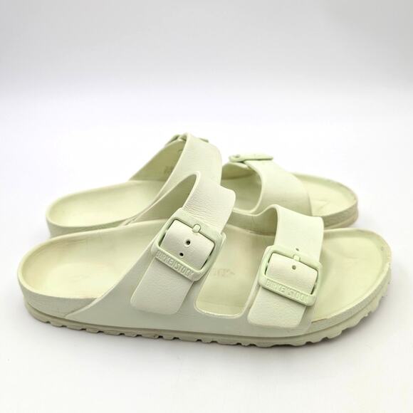 Birkenstock Arizona Essentials EVA Sandals Women's Green Size US W8/M6 EU39 - Picture 3 of 12